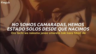 Shingeki no Kyojin The Final Season OP Full Sub español  Rom Saigo no Kyojin  Linked Horizon [upl. by Nalo]