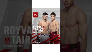 UFC FN Royval vs Taira ufc mma [upl. by Onivla]