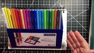 Staedtler Ergo Soft 24 Review [upl. by Alyhs]