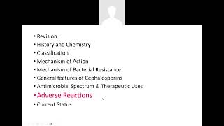 antibiotics part 6 cephalosporins classification [upl. by Neilla901]