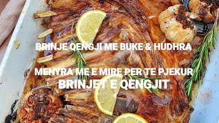 BRINJE QENGJI ME BUKE amp HUDHRA MENYRA ME E MIRE PER TE PJEKUR BRINJE QENGJI [upl. by Ramin]