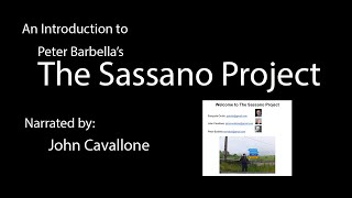 Introduction to The Sassano Project [upl. by Sheeree]