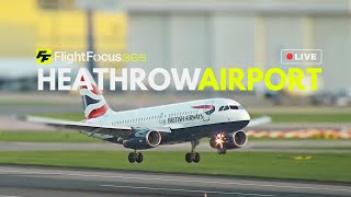 Heathrow Airport Live  Saturday 23rd March 2024 [upl. by Trinidad]