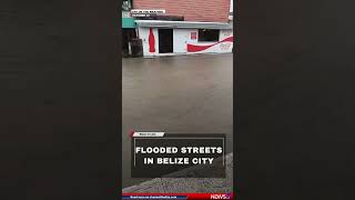 Flooded Streets in Belize City [upl. by Johnette530]