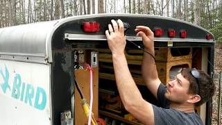 Cargo trailer reverse light installation [upl. by Line]