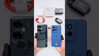 Oneplus Nord CE 3 Lite 5G vs Motorola Edge 50 Neo Charging Test shorts tech [upl. by Ailisec]