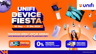 Jom shopping di Unifi Device Fiesta [upl. by Biddy]