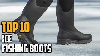 Top 10 Best Ice Fishing Boots In 2024 [upl. by Domineca]