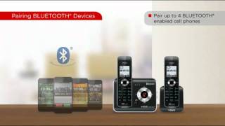 VTech® Connect To Cell™ Cordless Phone Technology [upl. by Esidnak553]