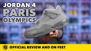 Air Jordan 4 SE Wet Cement Paris’ In Depth Review and On Feet [upl. by Wooster234]