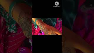 BEL wali Mehandi banana aasan mehandi design 🌹💐viral short video [upl. by Pliner304]