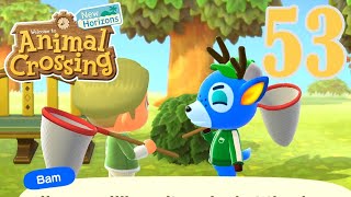 Animal Crossing New Horizons  NabNation Bug Off  part 53 [upl. by Hotze]