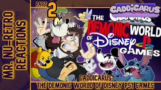 Caddicarus  quotDisney PS1 Games Part2quot I NU RETRO REACTIONS [upl. by Ahseiyn]