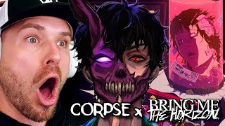 INSANE COLLAB CORPSE x Bring Me The Horizon  CODE MISTAKE REACTION [upl. by Chader544]