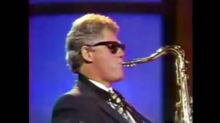 Bill Clinton plays K391  Everybody on the saxophone [upl. by Riess659]