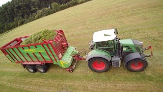 Grassilage einfahren mit Strautmann Tera Vitesse CFS 4601 DO [upl. by Nniuq]