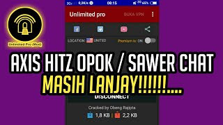 AXIS HITZ OPOK DAN SAWER CHAT MASIH LANJAY  internet gratis axis hitz [upl. by Ellennod]