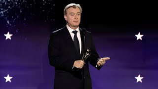 Christopher Nolan wins Best Director at the Critics Choice Awards 2024 [upl. by Adrahs183]