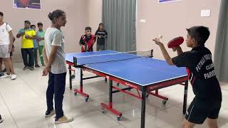 Table Tennis Player in district level competing for state games at [upl. by Birgit]