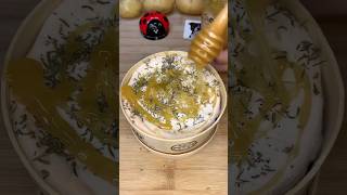 👩🏼‍🍳 Recette  Mont d’or rôtie au miel 🍯🧀 food cook eat cooking cheese asmr recipe [upl. by Airliah]