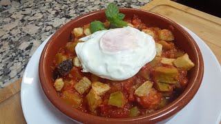 PISTO DE VERDURAS una receta muy fácil  económica y deliciosa que te encantará receta paso a paso [upl. by Mont]