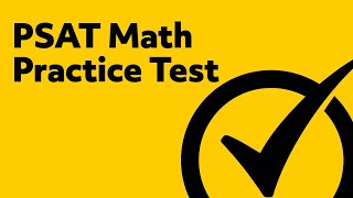 PSAT Test Prep  Math Practice Test [upl. by Nanreit]