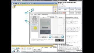 1313 Packet Tracer  Skills Integration Challenge ccna2 [upl. by Soble]