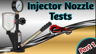 How to Test Injector Nozzle  Diesel Injector test [upl. by Nimajeb740]