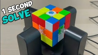 I Buy New Gan Cube and Robot 🤖  Robot Solve the Cube in 1sec 🤯 [upl. by Aneelak]