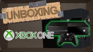 Unboxing Xbox One Day One Edition [upl. by Garnett499]