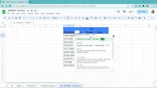 How to use the DATEDIF Function in Microsoft Excel [upl. by Laamak]