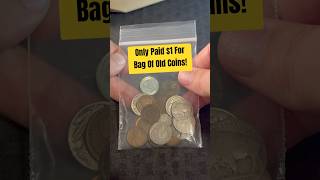 We Only Paid 100 For Old Bag Of Coins coin penny nickel [upl. by Aremaj]