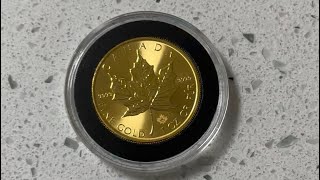 My 1st Ever 1oz Gold Coin [upl. by Thedrick]