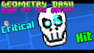 Critical Hit Layout Preview  Geometry Dash Beat Of The Battle  Sneak Peek 02 [upl. by Dehsar]