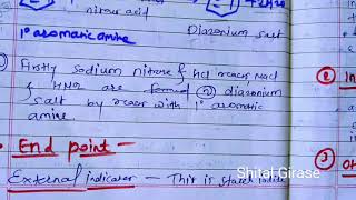 Diazotization titration b pharm semester 1 principal indicatorspharmaceutical analysis [upl. by Anderson617]