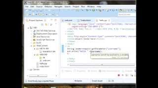 Java Server Pages tutorial 5 Interaction between HTML XML JSP [upl. by Ric796]