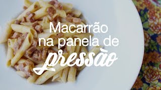 Macarrão Sem Glúten na Panela de Pressão  Vídeo Receita Urbano [upl. by Latimer876]