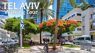 Tel Aviv Walking Tour Israel 🇮🇱  White City  4K [upl. by Nelda]