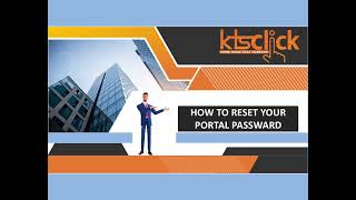 How to Reset your Ktsclick Portal Password [upl. by Nnaik807]