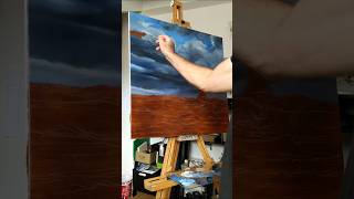 Whiteford Lighthouse ARTWORK stage 2 growyourchannel seascapepainting lighthouselovers [upl. by Norrabal716]