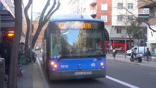 EMT Madrid 8918  Irisbus Iveco Citelis GNC Tata Hispano Habit  Moncloa [upl. by Valeria]