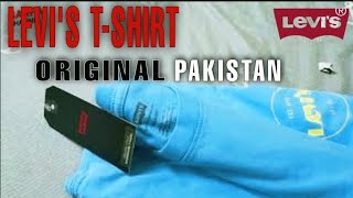 Levis Tshirt Original  Made in pakistan [upl. by Yrac]