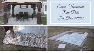 Inexpensive Backyard Patio  Easier Patio Install  Less Time amp Energy  Backyard DIY  Paver Pads [upl. by Inigo74]