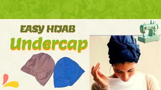 How To Sew Hijab Undercaps  Quick and Easy Tutorial [upl. by Uziel]