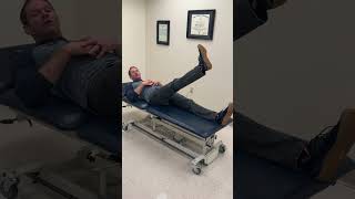 Upper Rectus Femoris strengthening Quad Straight Leg Raises [upl. by Savadove]