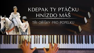 Kdepak ty ptáčku hnízdo máš  noty pro piano [upl. by Nnaycart435]