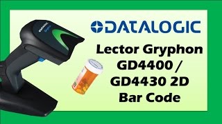 Datalogic Gryphon GD4400  GD4430 2D Bar Code Lector Bidimensional para CBB [upl. by Aires]