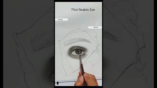 Most Realistic Eye 👀 art eye sketch drawing draw artwork [upl. by Holly-Anne59]