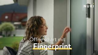 Öffne smart mit Fingerprint ☝️✨ NukiKeypad2 [upl. by Nepil348]