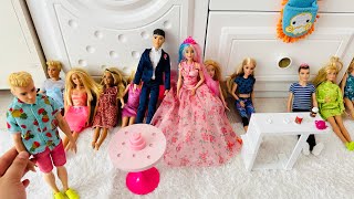 Barbie ve ken evlenirken Barbie düğünden kaçıyor [upl. by Neehar24]